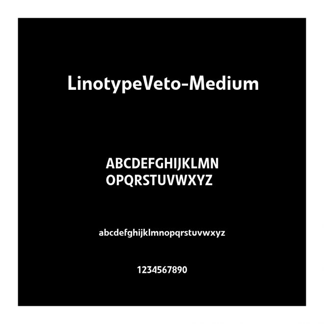 LinotypeVeto-Medium