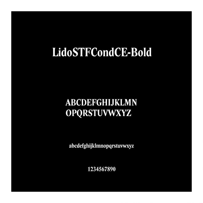 LidoSTFCondCE-Bold