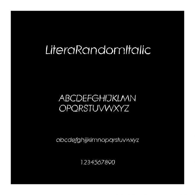 LiteraRandomItalic