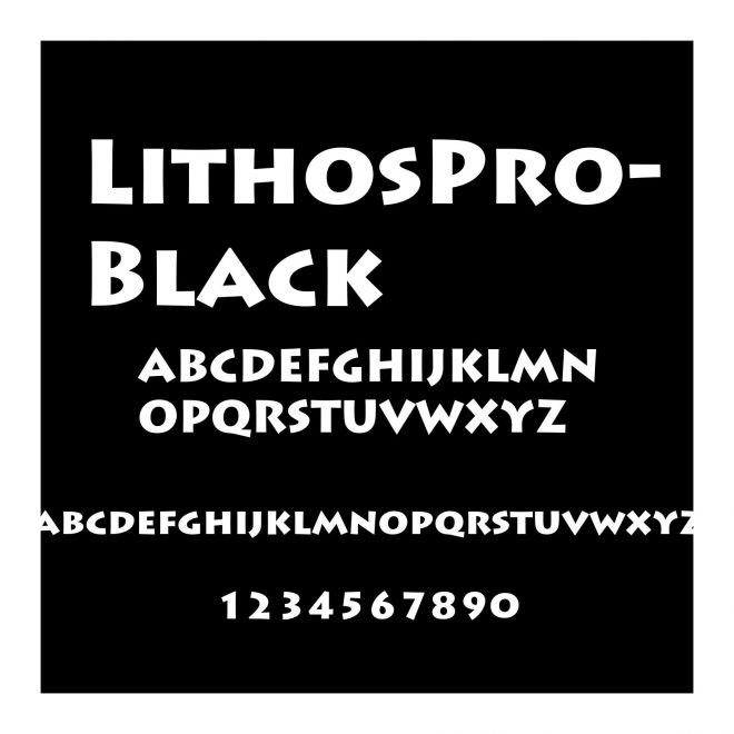 LithosPro-Black