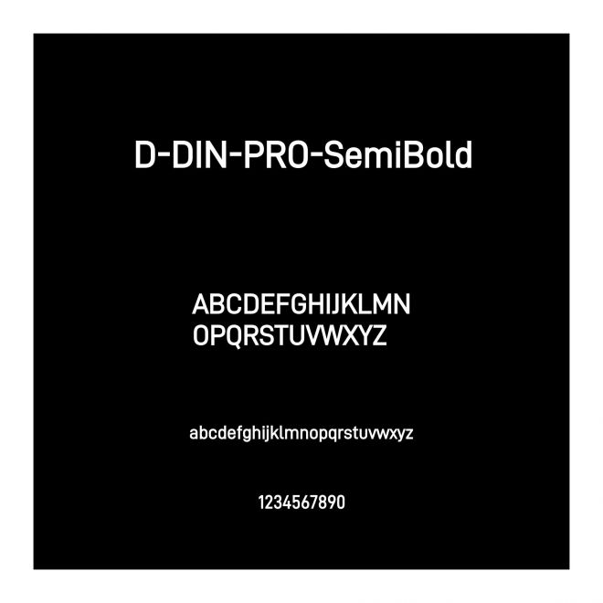 D-DIN-PRO-SemiBold