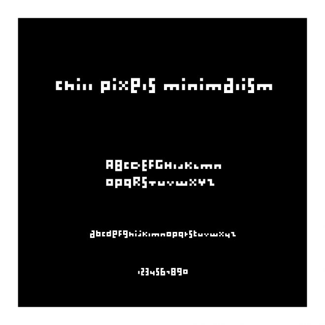 Chill Pixels Minimalism