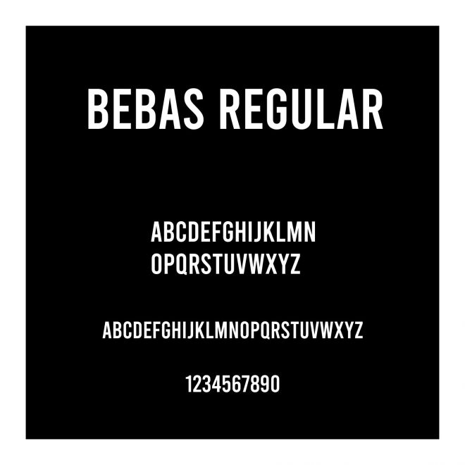 Bebas Regular