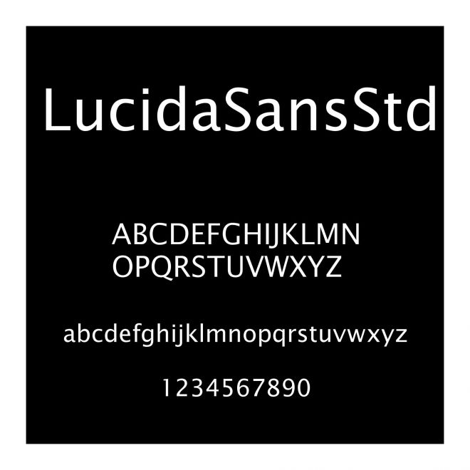 LucidaSansStd