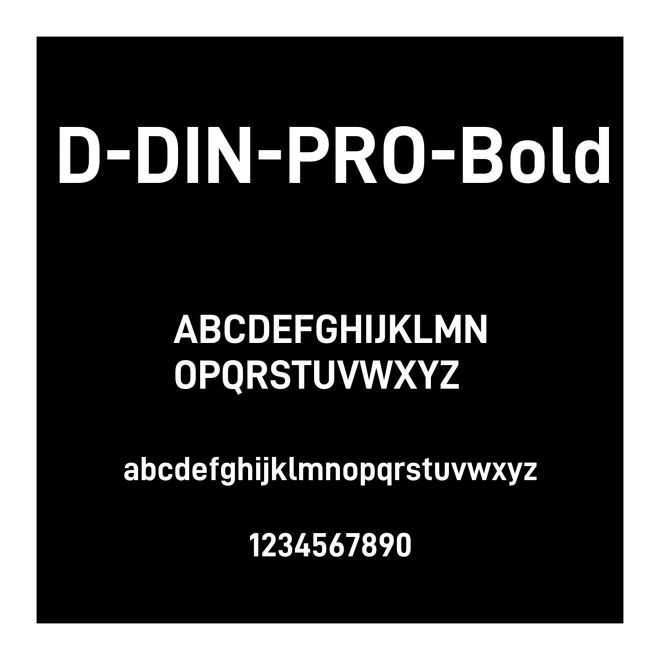 D-DIN-PRO-Bold