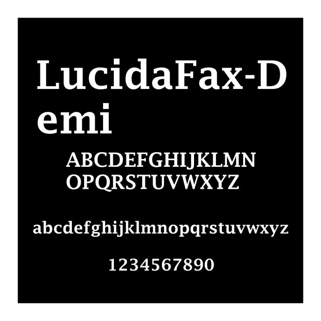 LucidaFax-Demi