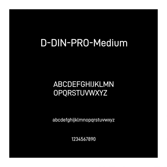 D-DIN-PRO-Medium