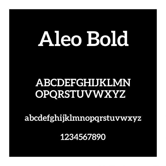 Aleo Bold