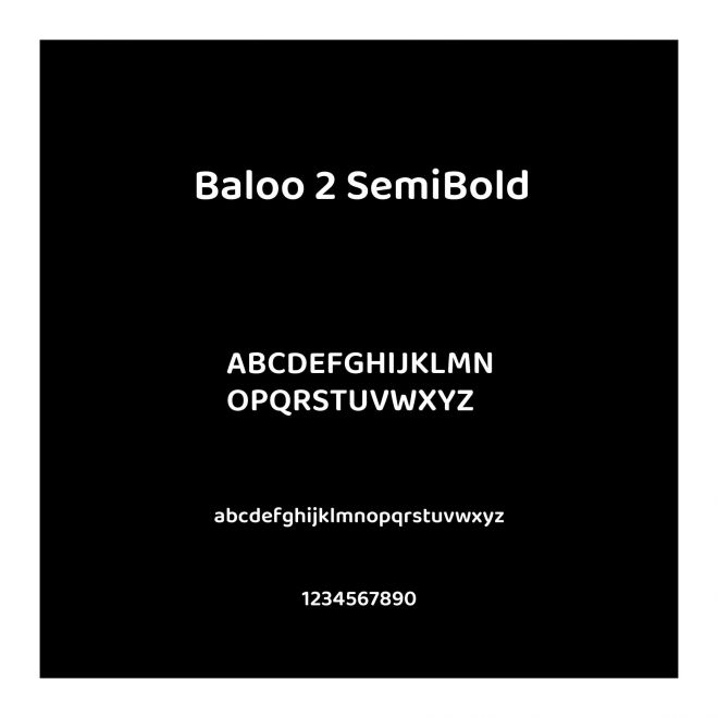 Baloo 2 SemiBold