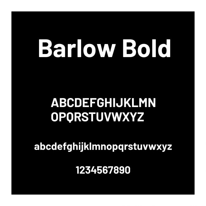 Barlow Bold