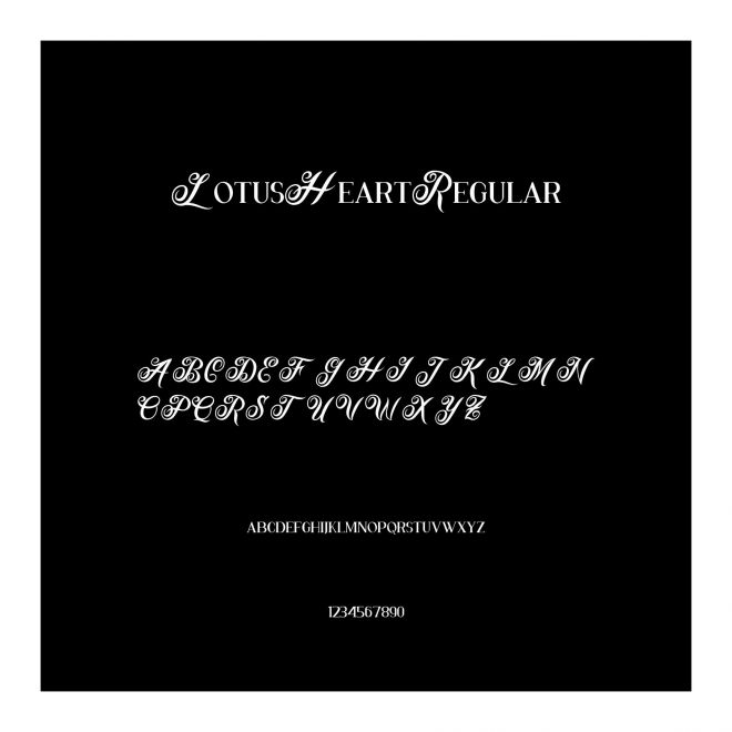 LotusHeartRegular