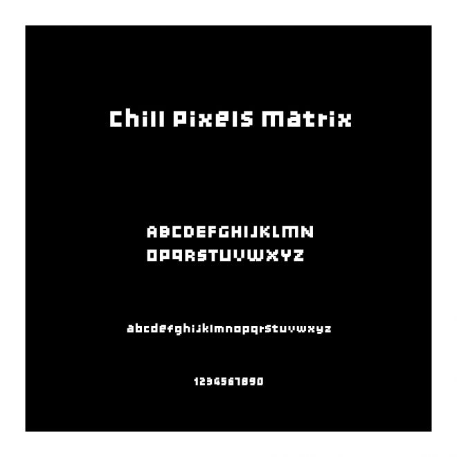 Chill Pixels Matrix