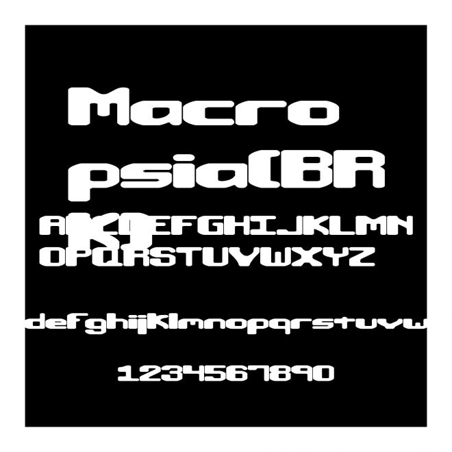 Macropsia(BRK)