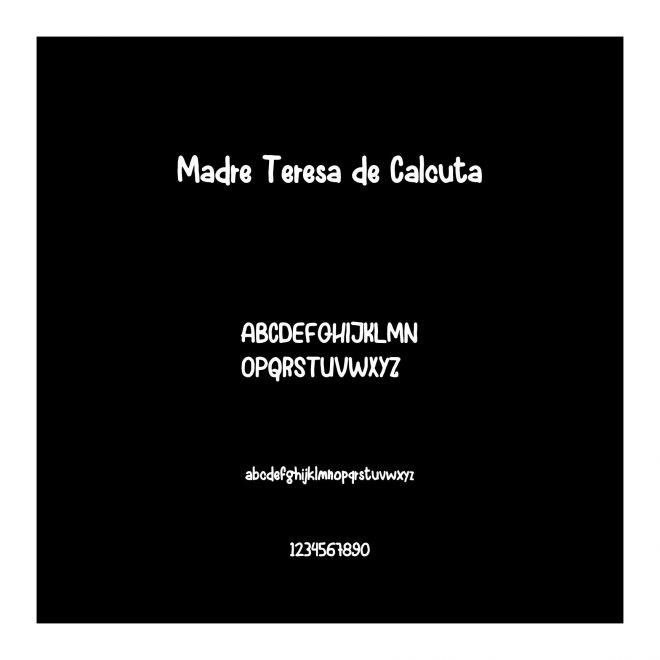 Madre Teresa de Calcuta