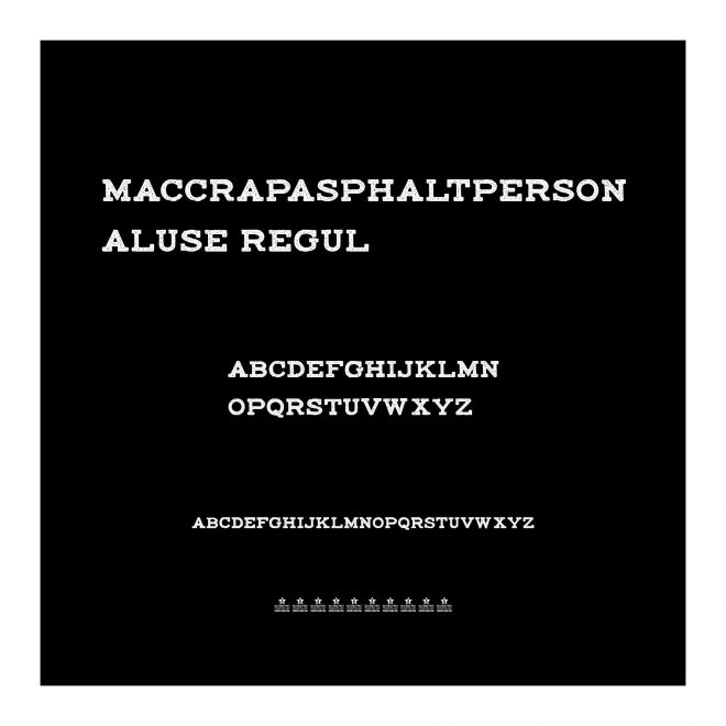 maccrapasphaltpersonaluse-Regul