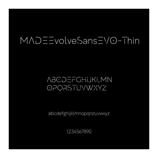 MADEEvolveSansEVO-Thin