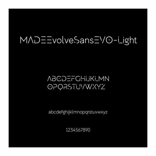 MADEEvolveSansEVO-Light