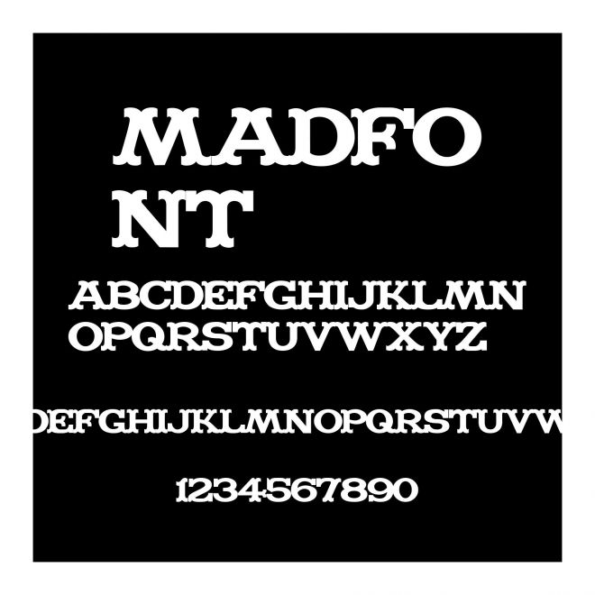 MADFONT