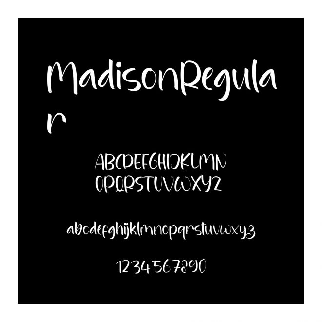 MadisonRegular