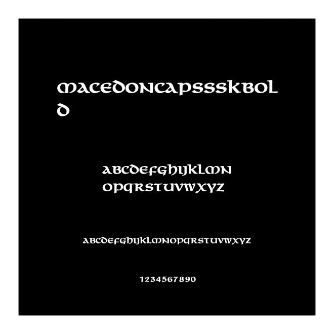 MacedonCapsSSKBold