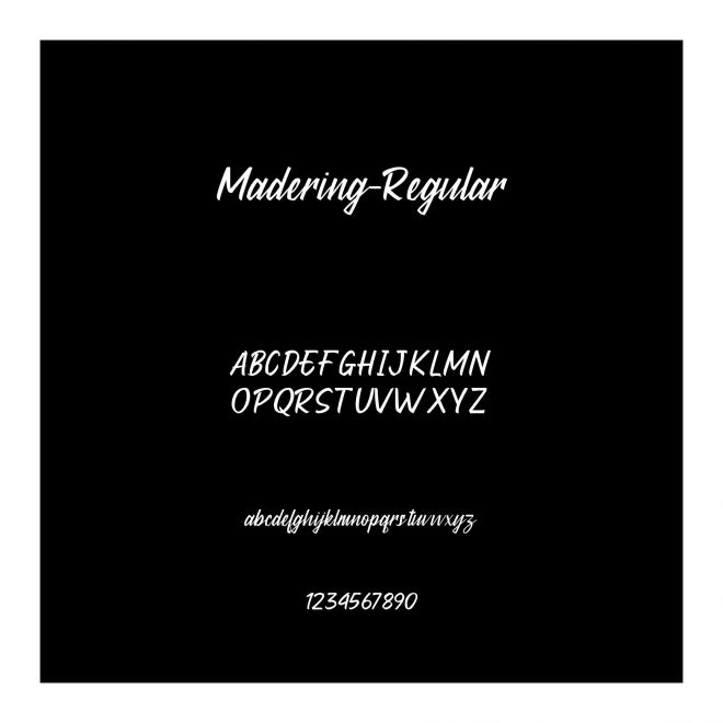 Madering-Regular