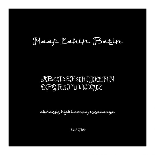 Maaf Lahir Batin