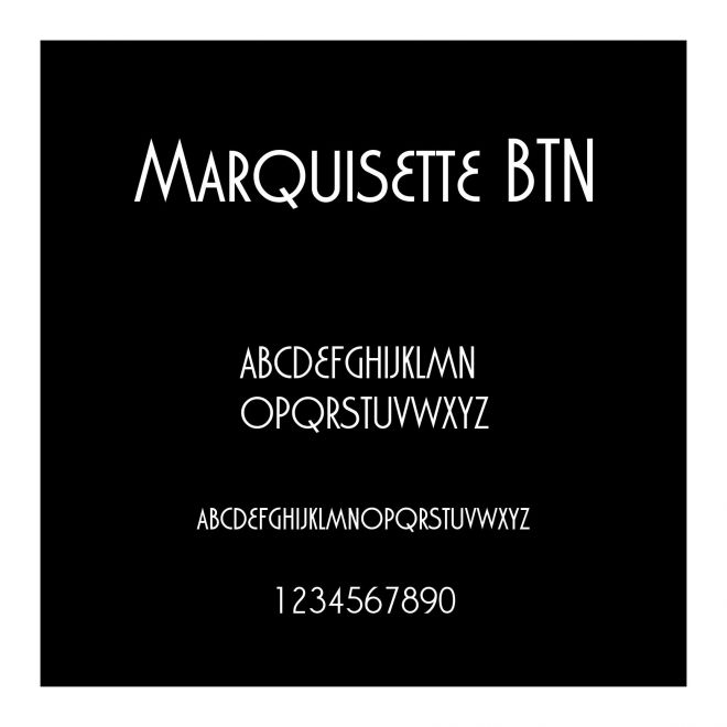 Marquisette BTN