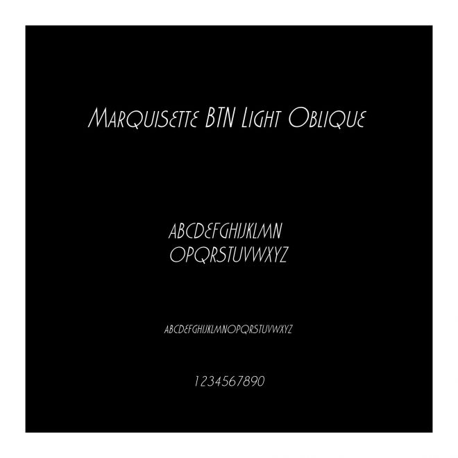 Marquisette BTN Light Oblique
