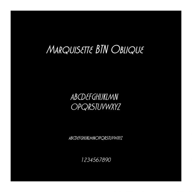 Marquisette BTN Oblique