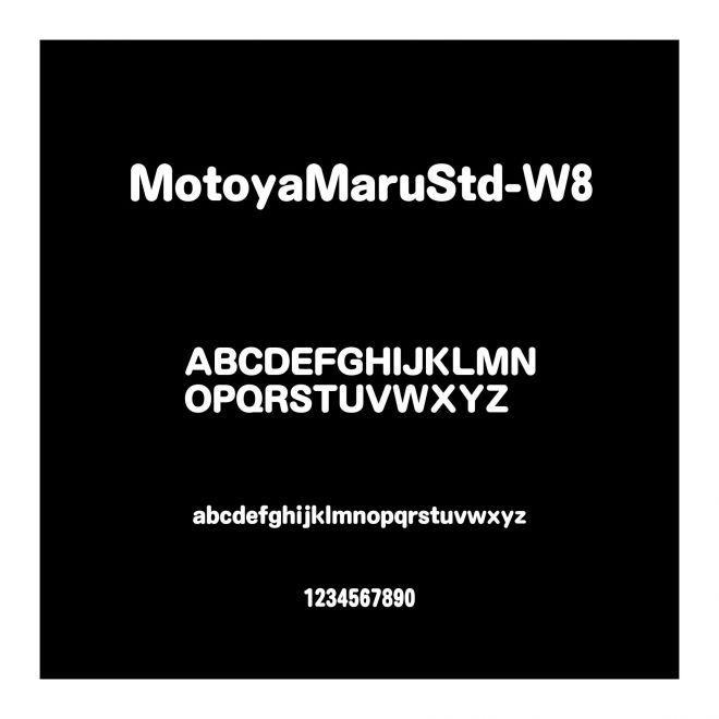 MotoyaMaruStd-W8