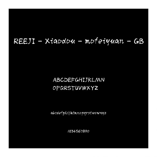 REEJI-Xiaodou-mofeiyuan-GB