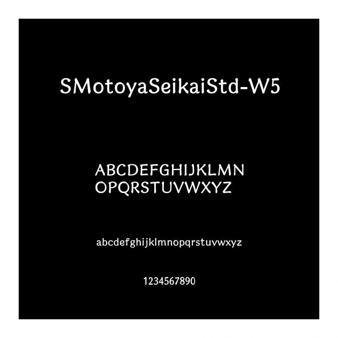 SMotoyaSeikaiStd-W5