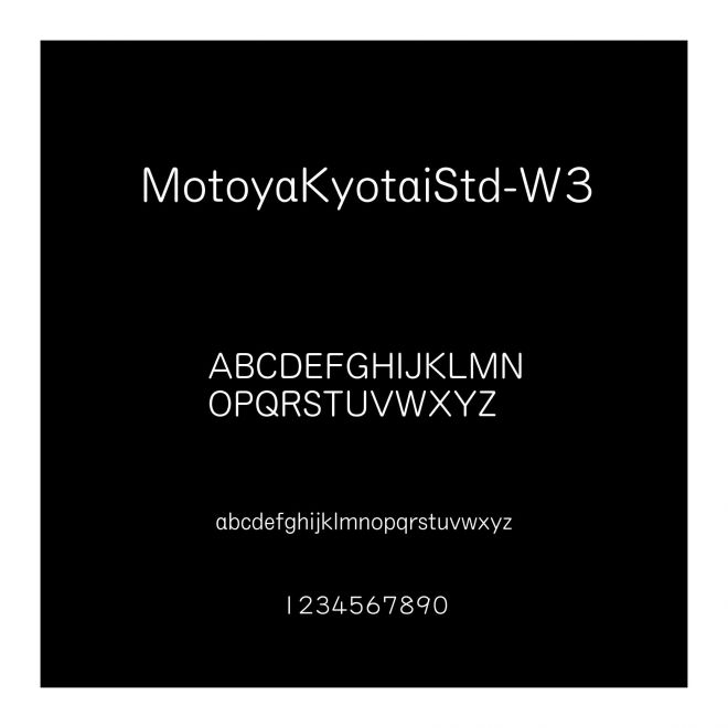 MotoyaKyotaiStd-W3