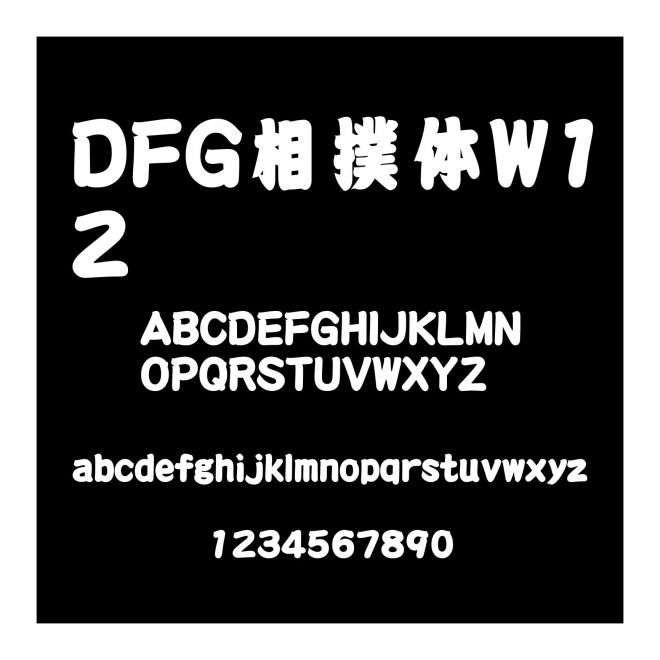 ＤＦＧ相撲體W12