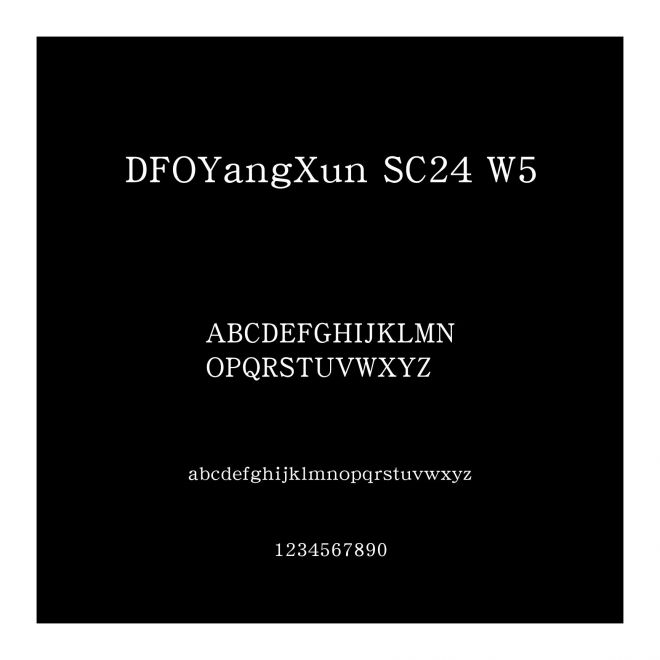 DFOYangXun SC24 W5