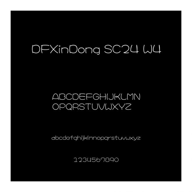 DFXinDong SC24 W4