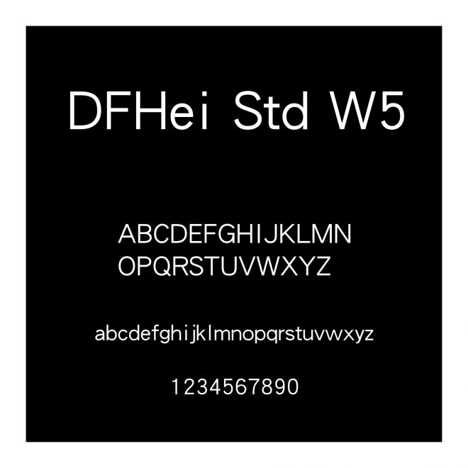 DFHei Std W5