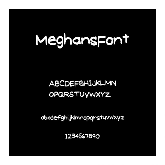 MeghansFont
