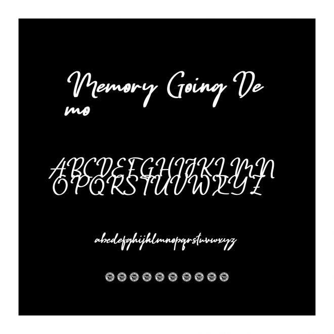 Memory Going Demo