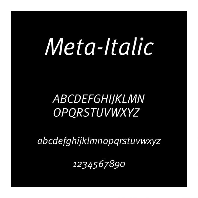 Meta-Italic
