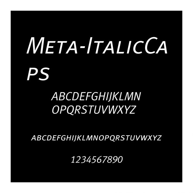 Meta-ItalicCaps