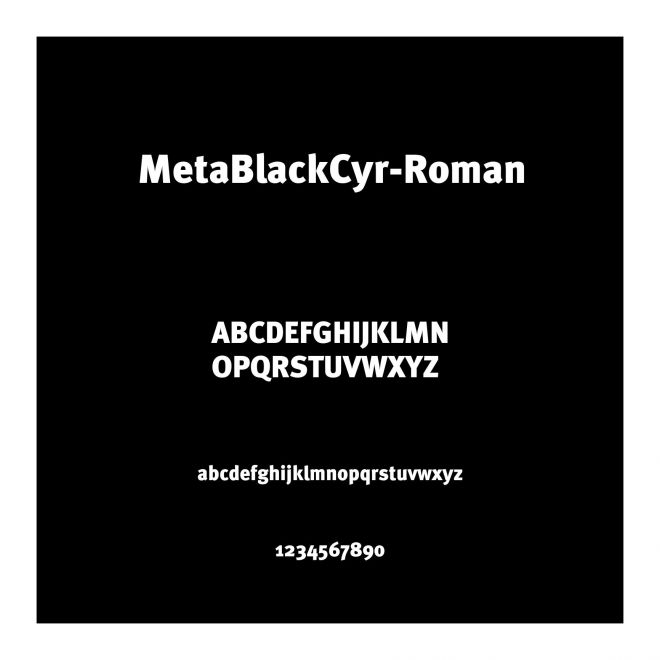 MetaBlackCyr-Roman