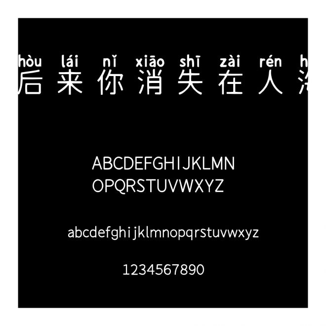 后來你消失在人海