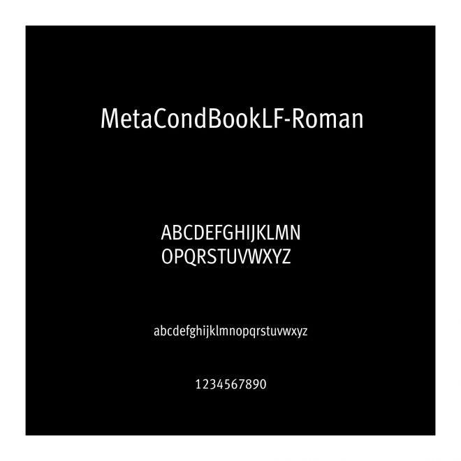 MetaCondBookLF-Roman