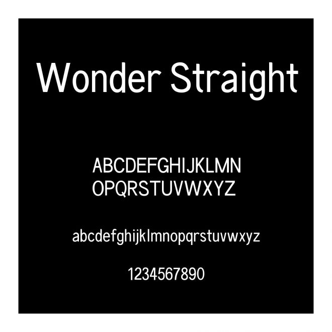 Wonder Straight