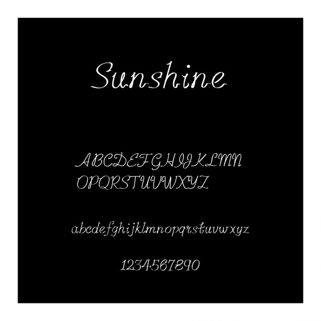 Sunshine