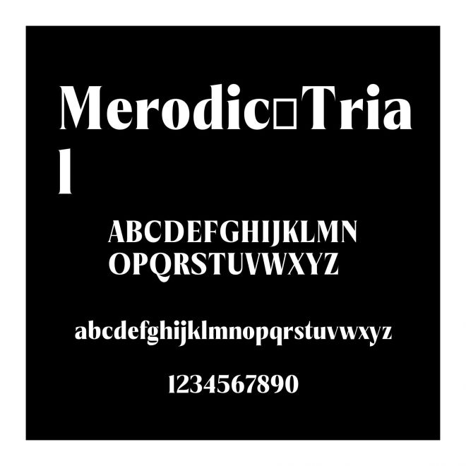 Merodic-Trial
