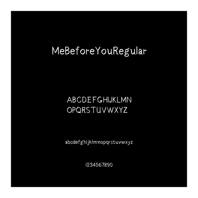 MeBeforeYouRegular