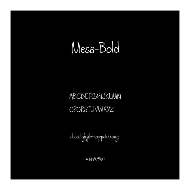 Mesa-Bold