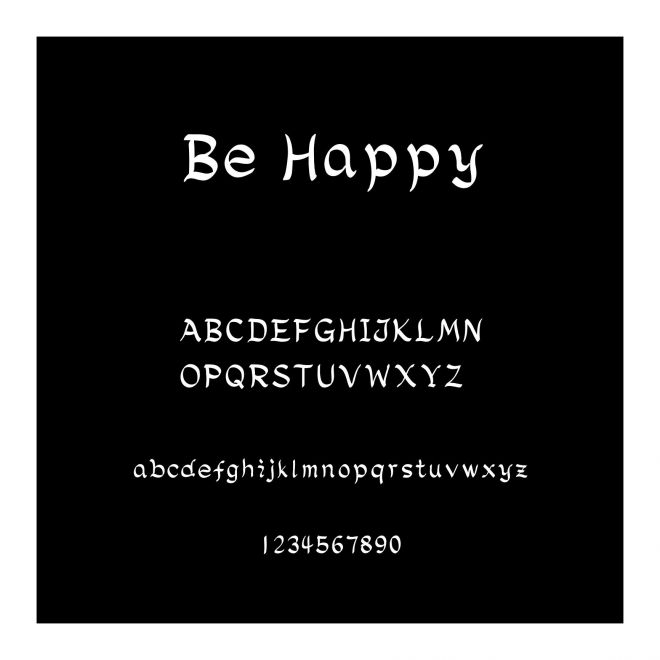 Be Happy